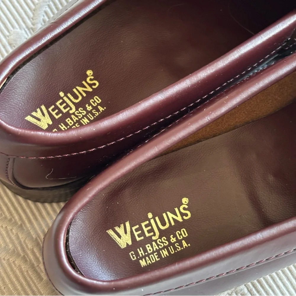 Vintage Bass Weejuns 734 Classic Penny Loafer Wilton Maine